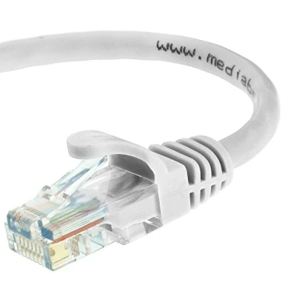 Image of Mediabridge CAT6 Ethernet Patch Cable (5 ft) RJ45 Connectors with Gold Plated Contacts (10gbps)