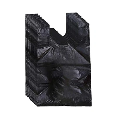 Image of Women Sanitary Disposal Bags, 200 pcs Personal Napkin with Handles Waste Bag, Suitable for (Black)