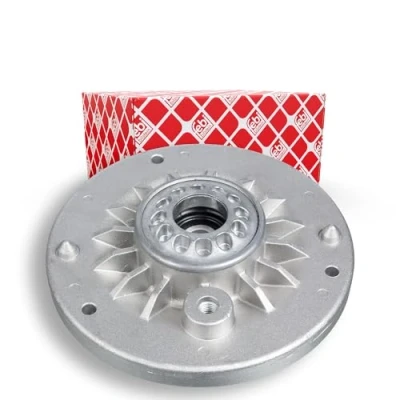Image of 31304074653, 31306787110, 31306852158 Top strut mount FEBI BILSTEIN 46046 Front Axle Left, Right with ball bearing Elastomer BMW: X3