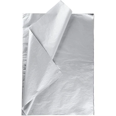 Image of CREATIV 20816 Tissue Paper, sheet 50x70 cm, 14 g, silver, 25sheets