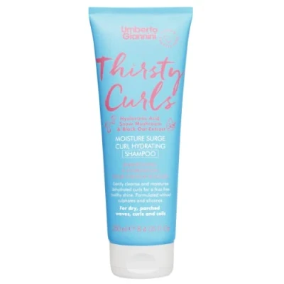 Image of Umberto Giannini Thirsty Curls Curl Hydrating Shampoo for Dry &amp; Dehydrated 250ml