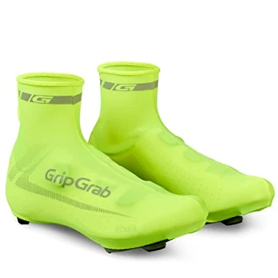 Image of GripGrab RaceAero Road Bike Summer Aero Overshoes Lightweight Thin Cycling Shoe Covers for Time Trial and Racing