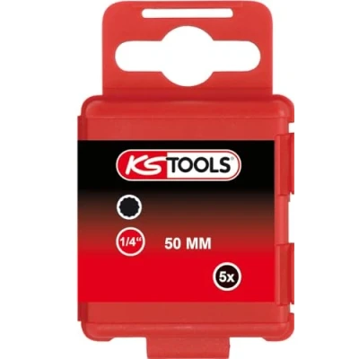 Image of KS Tools 911.2705 1/4&quot; Bit XZN,50mm,M4,5er Pack&quot;