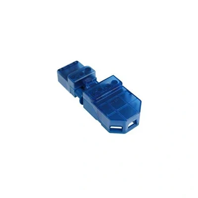 Image of Scolmore Click 3 Pole Flow Connector Blue 20 A CT101C