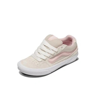 Image of Vans Women&#039;s Caldrone Sneaker, Hairy Suede Sepia Rose, 8 UK