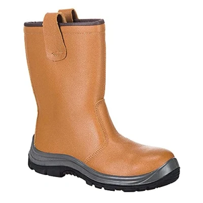 Image of Portwest Steelite Rigger Boot S1P CI HRO, Size: 38, Colour: Tan, FW12TAR38
