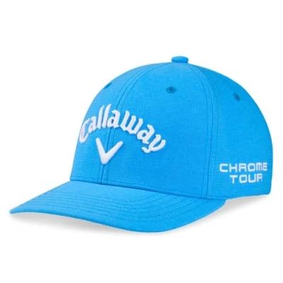 Image of Callaway Mens Golf Tour Authentic Hat Ai Smoke Cap, Light Blue, M EU