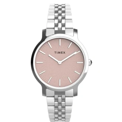 Image of Timex Men Analogue Quartz Watch with Stainless Steel Strap TW2V77400