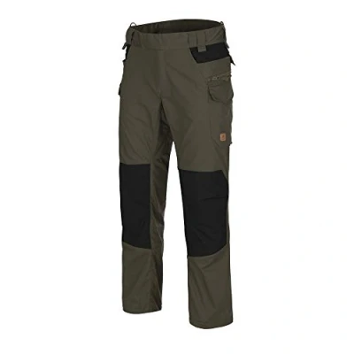 Image of Helikon Tex Men&#039;s Pilgrim Pants Taiga Green/Black Size M Reg (EU) / W32, L32 (US)