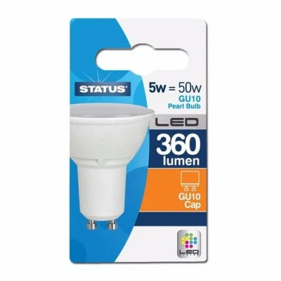 Image of Status 5W LED GU10 Spotlight Bulb Warm White