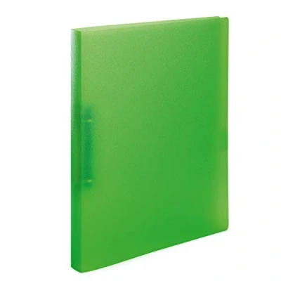 Image of HERMA Ring Binder Translucent in Light Green, A4, 25 mm Spine, Slim 2 made of Plastic