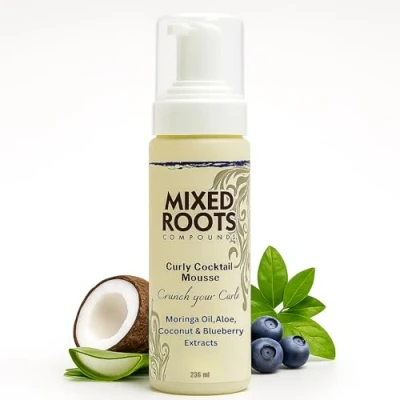 Image of Mixed Roots Compounds Curly Cocktail Mousse with Moringa Oil Extracts (236 ML)