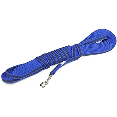 Image of Color &amp; Gray Super Grip Leash without Handle, 14 mm x 15 m, Blue