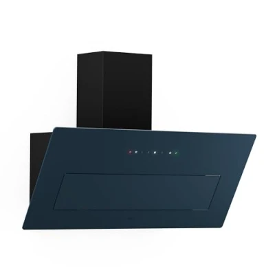 Image of KLARSTEIN SleekAir Cooker Hood 90cm, 718 m3/h Airflow, A++ Energy Efficiency, Touch Control, Dual Ventilation, LED Lighting 2700 6500K, Quiet, Anthracite