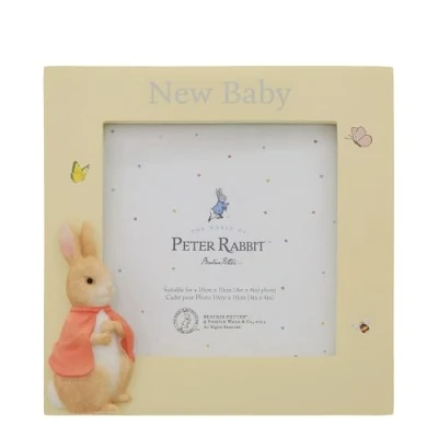 Image of Beatrix Potter Flopsy New Baby Photo Frame