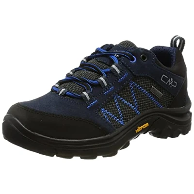 Image of CMP KIDS THIAMAT LOW 2.0 TREKKING SHOE WP, Black Blue, 2.5 UK