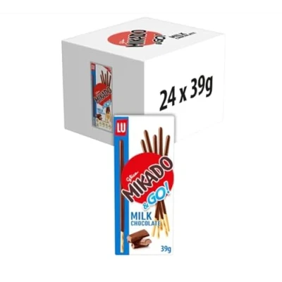 Image of LU Mikado &amp; Go Milk Chocolate Case of 24x39g