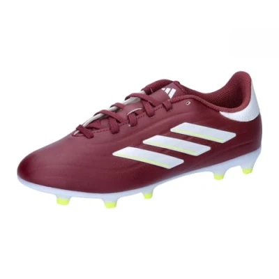 Image of adidas Performance COPA PURE 2 League FG Unisex Moulded stud football boots for kids, Size: 3.5, Shadow red/footwear white/team solar yellow