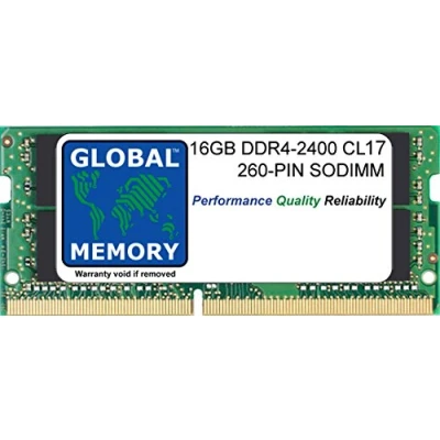 Image of 16GB DDR4 2400MHz PC4 19200 260 PIN SODIMM MEMORY RAM COMPATIBLE WITH INTEL 27&quot; RETINA 5K IMAC (2017)