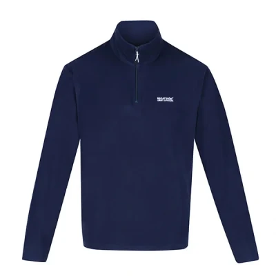 Image of Regatta Mens Thompson Lightweight Half Zip Fleece Admiral Blue Size L