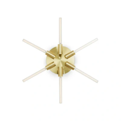 Image of DESIGN BY US Liberty Star wall light, gold coloured
