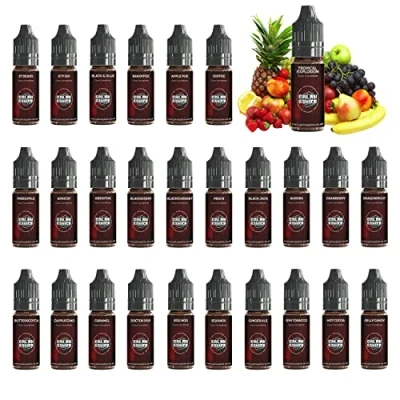 Image of Menthol High Strength Flavouring 230+ Flavours Galaxy Food 10ml Bottle