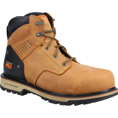 Image of Timberland PRO Men&#039;s 6 in Ballast Ct Fp S1 Ankle Boot, Wheat, 7 UK