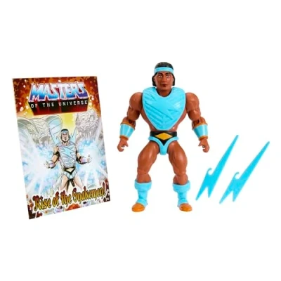 Image of Masters of the Universe Origins Action Figure Rise Snake Men Bolt Man, Articulated Collectible MOTU Toy with Accessory and Mini Comic​, HKM66