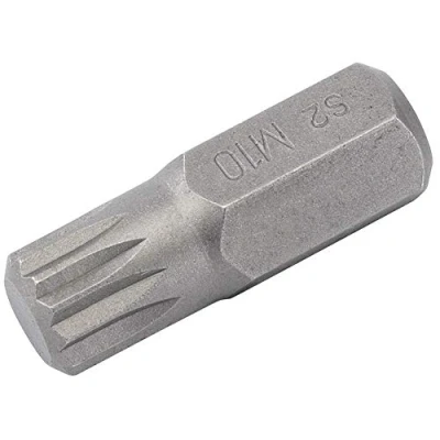 Image of Draper M10 x 30mm Spline 10mm Insert Bit for Mechanic&#039;s Sets