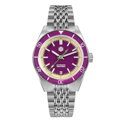 Image of San Martin Summer Dive Watch Fashion Fun Fruit Series NH35 Automatic Mechanical Men Sports Watches, V 1, Modern