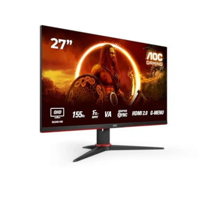 Image of AOC G2 Q27G2E/BK computer monitor 68.6 cm (27&quot;) 2560 x 1440 pixels Quad HD Black, Red