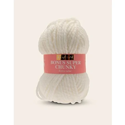 Image of Sirdar Hayfield Cream Bonus Yarn 100g Super Chunky