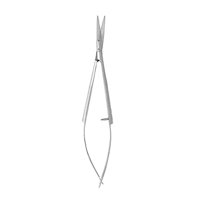 Image of STALEKS PRO Expert 90 Type 2 Professional Micro Scissors for Eyebrows Modeling Pack of 1 Model SE 90/2