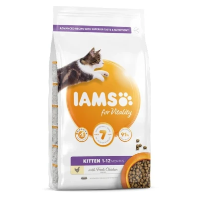 Image of Other Iams Vitality Kitten Food With Fresh Chicken 2kg