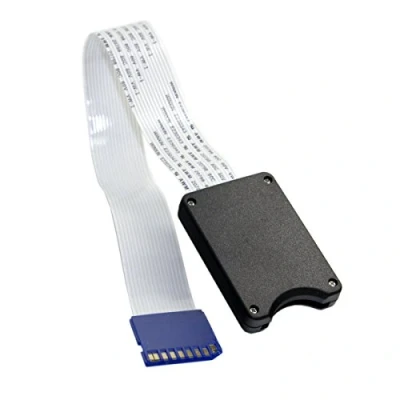 Image of Standard SD SDHC Memory Card Kit Male to Female Extension Soft Flat FPC Cable Extender 25cm