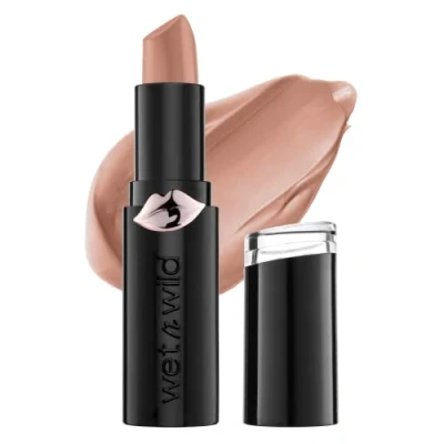 Image of wet n wild Mega Last Matte Lip Color, Semi Hyaluronic Acid Infused, Long Lasting Full Coverage for a Nourishing Pout, Cruelty Free &amp; Vegan Never Nude