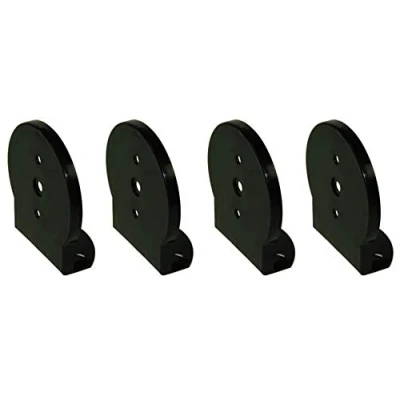 Image of 4 x 60mm Round Reflector Bracket for Trailers, Trucks, Maypole, Round,
