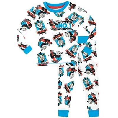 Image of Thomas &amp; Friends Boys the Tank Engine Pyjamas Snuggle Fit , Multicoloured, 6 7 Years