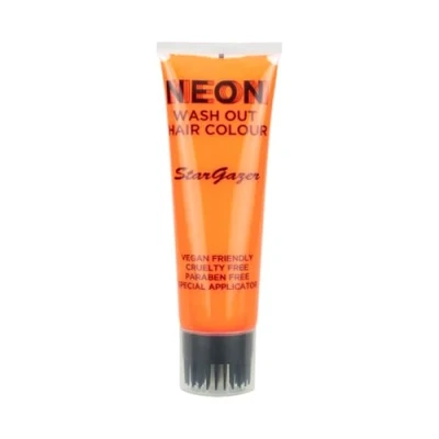 Image of Stargazer Neon UV Reactive Wash Out Hair Colour, Super Vibrant Orange