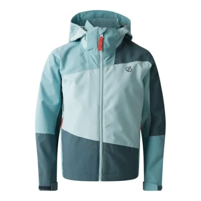 Image of Dare 2b Kids Water Repellent&#039; Explore II Waterproof Jacket Element Grey, Size: 9 10 Years