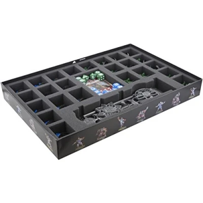Image of Feldherr foam kit compatible with the Blood Bowl 2016 boardgame box