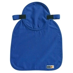 Image of Ergodyne Chill Its 6717 Evaporative Polymer Cooling Hard Hat Neck Shade, Solid Blue