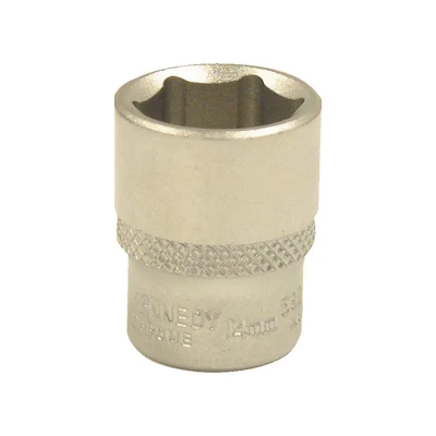 Image of 5x Kennedy 14mm Single Hex Socket 1/4&quot; Square Drive