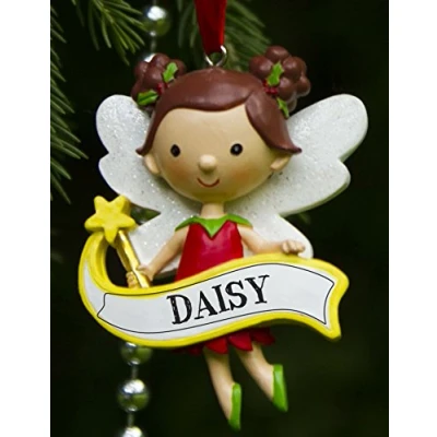 Image of Boxer Gifts Daisy Fairy Decoration, Ceramic, Multi Colour, 7.2 x 5 1 cm