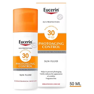 Image of Eucerin Sun Protection Photoageing Control Fluid SPF30, 50ml