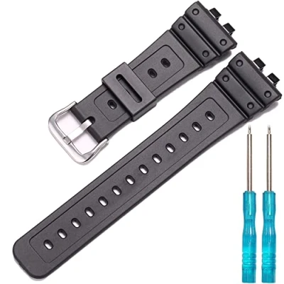Image of MCXGL Resin Strap Compatible with Caiso GMW B5000 mens Sports Waterproof Replacement Wristband Rubber Bracelet Watch Band Accessories