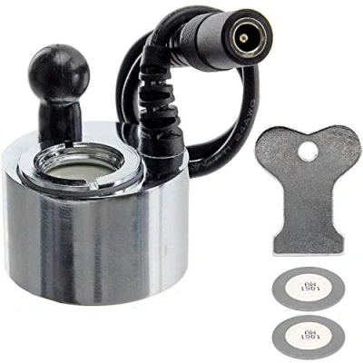 Image of SPARES2GO Glass Opti Myst Heater Disk Transducer RM 1220 + Fire Discs for Dimplex Electric Wall Fires