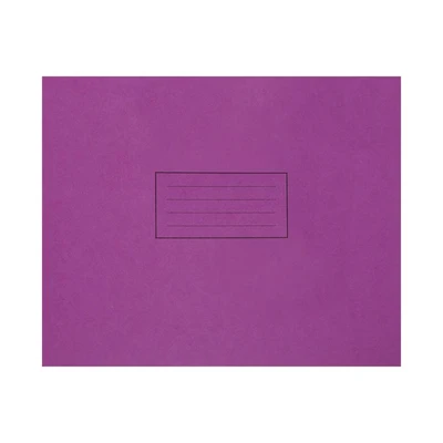 Image of Silvine 165 x 203 mm Handwriting Book (Pack of 25), Purple