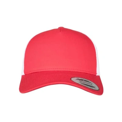 Image of Flexfit Cap, Size: One Size, Red/wht