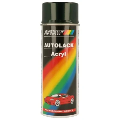 Image of GENERALMOTORS46U, GENERALMOTORSWA166D, WA166D Vehicle combination paint MOTIP 53554 400ml aerosol green Kompakt black matt 12 ml
